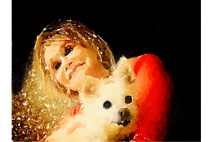 "Best Friends" - iPhone X, Waterlogue, Procreate, Snapseed for edits